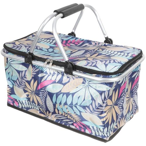 Sac De Pique-Nique Isotherme Durable - Pochette Polyvalente Pour Le Rangement Des Courses Et Des Aliments Pour Les Activités De Plein Air, Légère Et Compacte