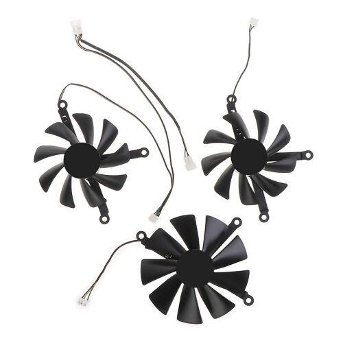 3pcs/lot DC10H12D9-C pour RX5700XT 5700 THICC XFX RX 5600 XT Ventilateurs de carte graphique