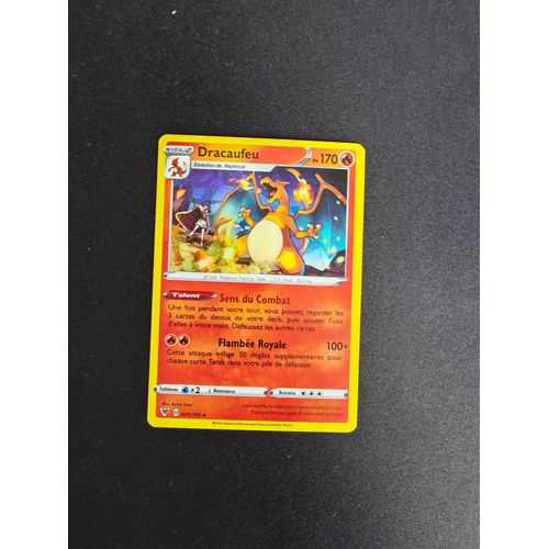 Carte Pokémon Dracaufeu Holo