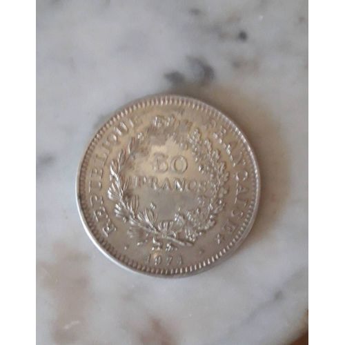 Vend Pièce Argent 50 Francs 1974 Très Bon État Faite Offre