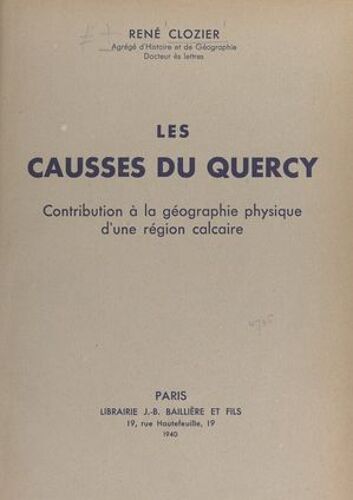 Les Causses Du Quercy