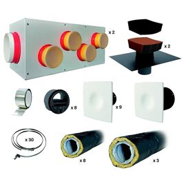 kit d'accessoire de VMC double flux Autogyre Twin'air90