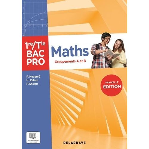 Mathématiques - Groupement A Et B - 1re, Tle Bac Pro - Pochette Élève