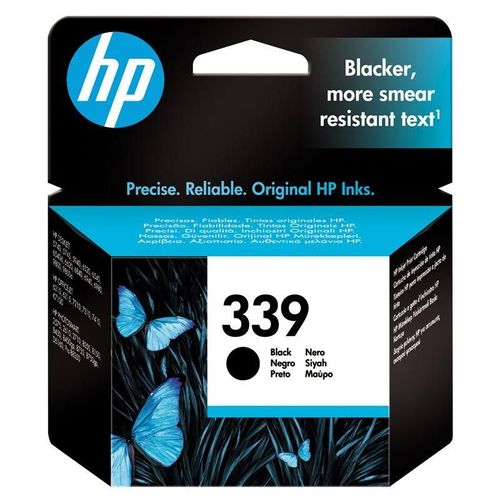 HP 339 - 21 ml - noir - original - cartouche d'encre - pour Officejet 63XX, K7100; Photosmart 2575, 2610, 2710, 8050, 8150, 8450, D5160, Pro B8350