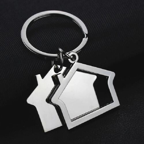 Pendentif Porte-Clés Creative House-2 Pcs Cottage Gift By