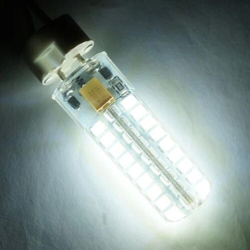 Gy6.35 Ampoule De Maïs En Silicone Dimmable-5w,72 Leds,Ac 12v,Pour Lustres
