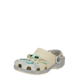Crocs Chaussures Ouvertes 'grogu Classic' Beige / Bleu Clair / Gris / Menthe - 32-33