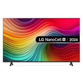 LG 65NANO82T6B - 65" Série Nano82 TV LCD rétro-éclairée par LED - Smart TV - webOS - 4K UHD (2160p) 3840 x 2160 - HDR - Nano Cell Display, Direct LED