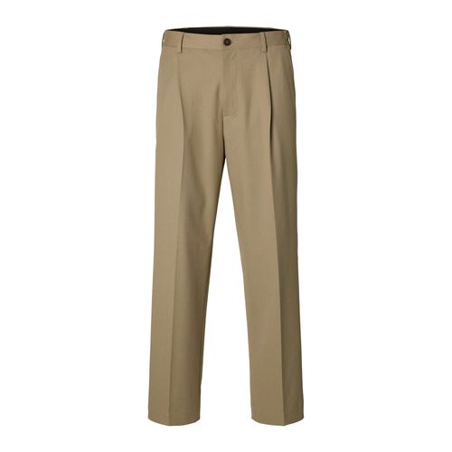 Selected Pantalon À Pince 'slh220' Greige