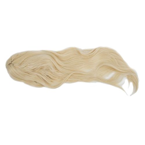 Raiponce Perruque Cosplay Blonde Stylisée Personnalisée (Enfant)