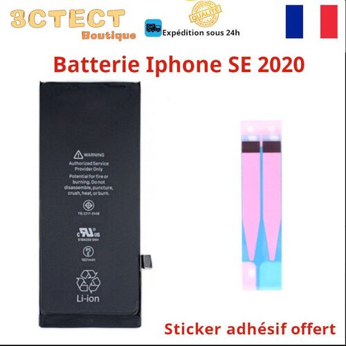 Batterie Interne Compatible Iphone Se 2020 Sticker Adhésif Offert