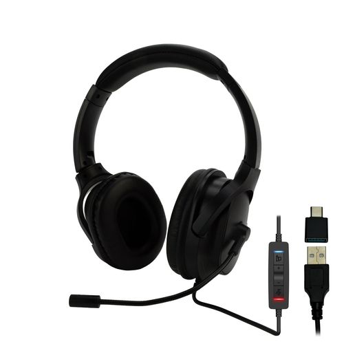 MK1A99AZZZCSQMUSB - Casque Micro filaire USB-A / USB-C