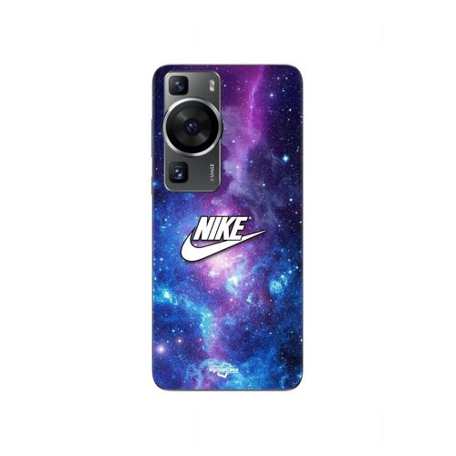 Coque Huawei P60 Nike Logo Blanc Espace Coloré
