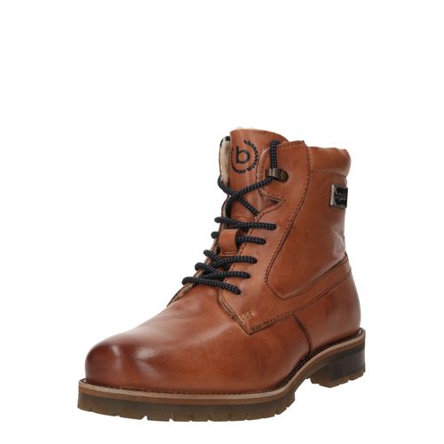 Bugatti Bottines Lacetsvalere' Cognac Noir