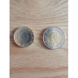 Lot De 2 Pièces De Monaco 2022 : 1 Et 2 Euros