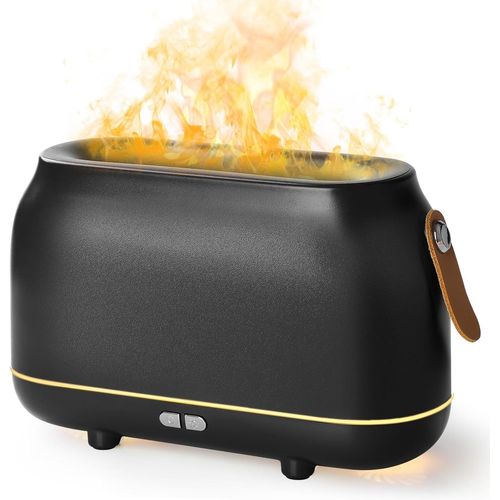 Trahoo-Diffuseur D'huile Essentielle 180ml, Ultrasonique Diffuseur Huiles Essentielles Electrique 7 Led Changeantes Arrêt Automatique Pour Chambre/Salon/Spa/Yoga 