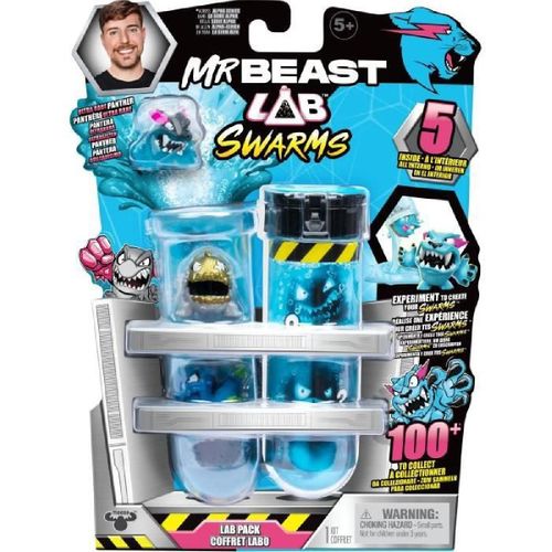 Figurines Miniatures - Mrbeast Lab Swarms - 5 Modeles Al¿Atoires. 2.5 Cm. Plus De 100 A Collectionner