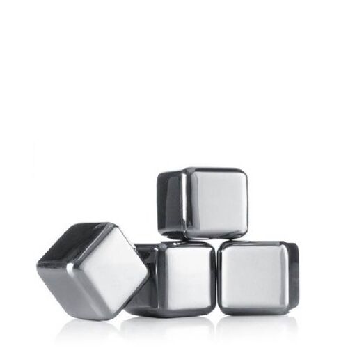 Pierres À Whisky Inox (Lot De 4)