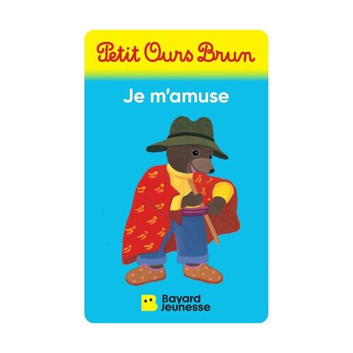 Carte À Écouter "Petit Ours Brun - Je M'Amuse" - Bleu
