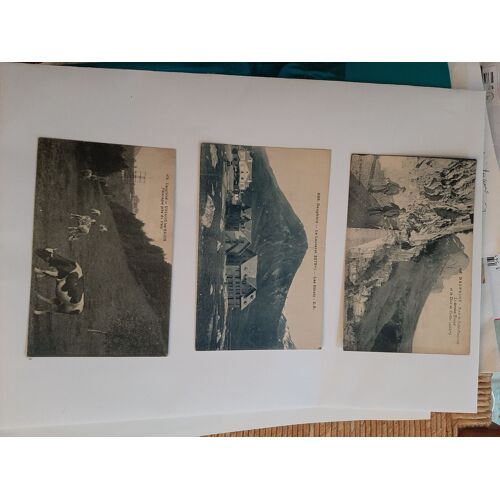 3 Jolies Cartes Postales Anciennes Du Dauphine