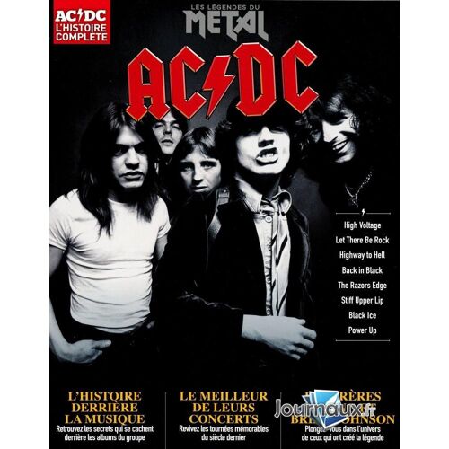 Les Légendes Du Métal N° 9 _ Ac Dc [Acdc] : L'histoire Complète (Revue 100 Pages) _ Mai 2024