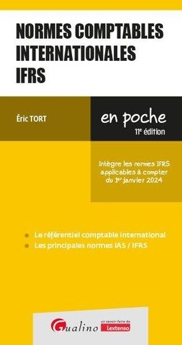 Normes Comptables Internationales Ifrs - Edition 2024