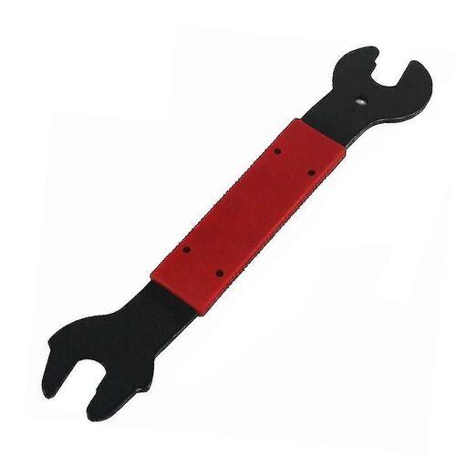 Bike Pedal Wrench, Double Sided Bicycle Spanner Repair Removal Tool For Biking Cycling Mountain Bike(1pc, Black)