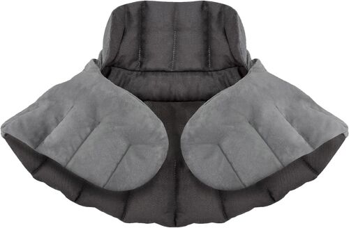 Uncn Coussin Chauffant Micro-Onde Pour Le Cervical | 45×26cm | Bouillotte Micro-Onde Noyau De Cerise Graine De Lin | Tissu Ultra-Doux Et Odeur De Citronnelle, Camomille, Menthe 
