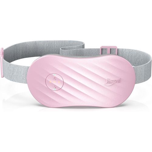 Ai Coussin chauffant portable pour crampes, ceinture chauffante électrique rechargeable pour soulager la douleur menstruelle, cadeau pour femmes, filles, épouse, rose