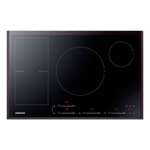 Samsung NZ84F7NC6AB Noir Intégré 80 cm Plaque avec zone à induction 4 zone(s)