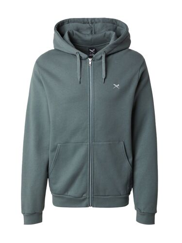 Iriedaily Veste De Survêtement 'mini Flag 2' Vert Foncé / Blanc
