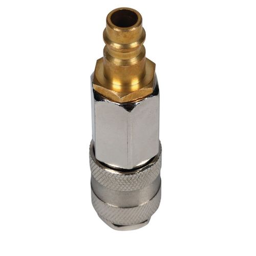 Raccord rapide pour compresseur ? Euro/Orion - embout mâle cannelé laiton 1/4?