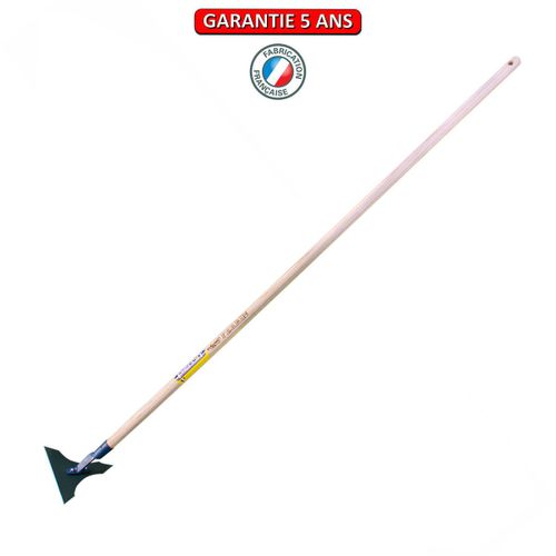 Ratissoire triangulaire désherbeur avec manche - 1.50 m