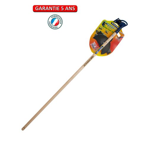 Ratissoire demi lune désherbeur avec manche - 1.65 m