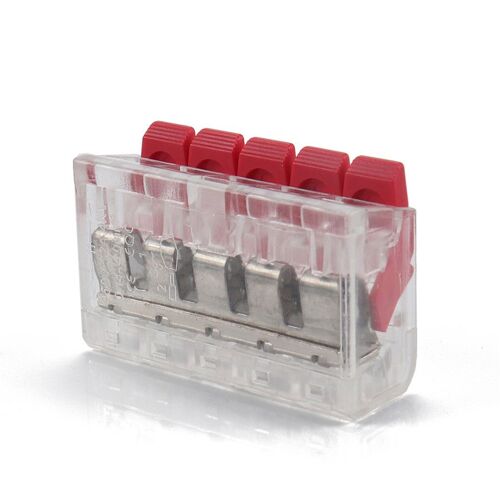 Mini Connecteur De Fil Rapide Universel, Bornier 221 ¿ 415, 60 Pièces/Lot
