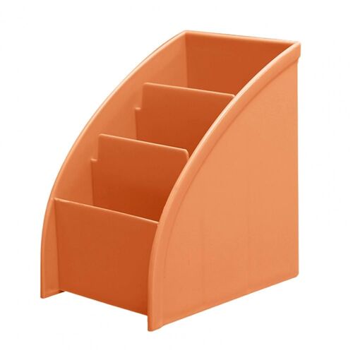 Boîte de rangement de Table pour pinceaux, organisateur de bureau antidérapant polyvalent 3 compartiments maquillage pour le bureau