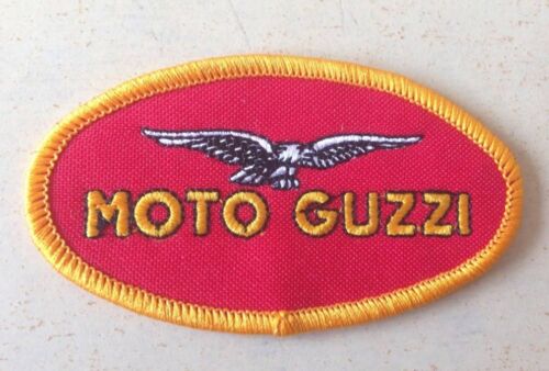 Écusson Moto Guzzi Thermocollant 8,5x4,5 Cm