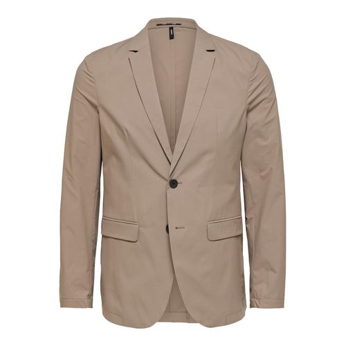 Selected Veste De Costume 'fremont' Beige Foncé