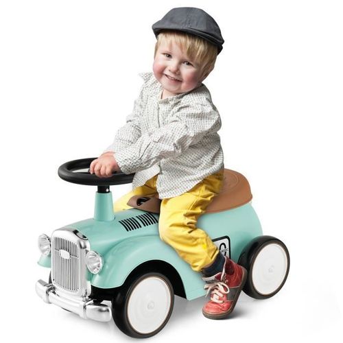Porteur Pour Enfants - Costway - Baby Walker Avec Klaxon Et Rangement - Roues En Eva - Vert