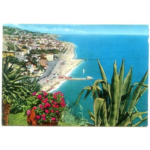 Carte Postale - " Riviera Del Fiori - Panorama Da Ponente " - Vintimille - Italie