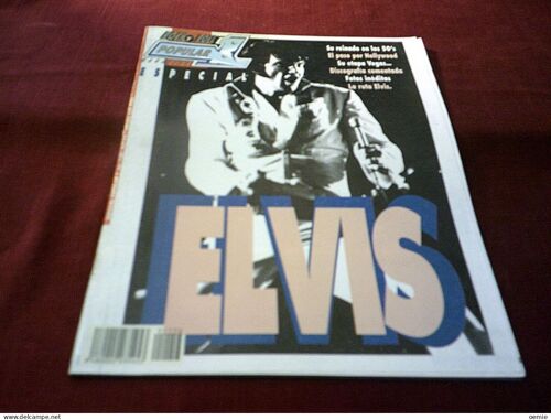 Rock N Roll Popular Magazine E Special Elvis ( Vo Espagnol )