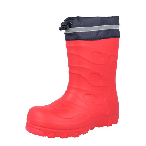 Beck Bottes En Caoutchouc Bleu Foncé Gris Rouge