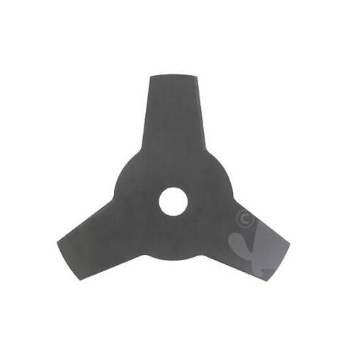 Lame 3 dents pleine Débroussailleuse - Coupe de 230mm, alésage: 25,4mm, épaisseur: 1,4mm