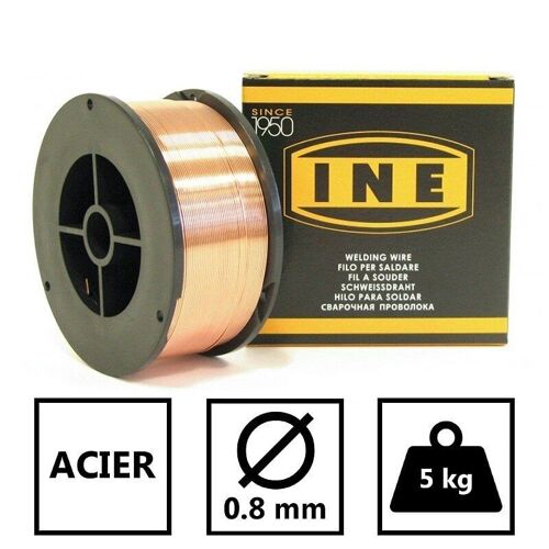 Fil à souder acier 0.8 - 5kg