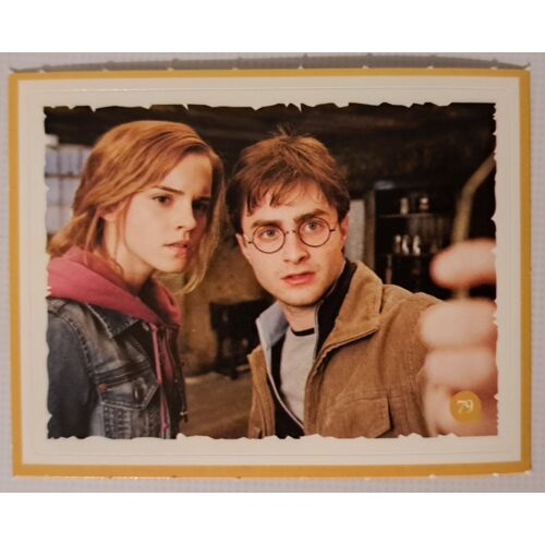 Sticker Harry Potter Super U 2022 N° 79 Hermione Granger Emma Watson Daniel Radcliffe