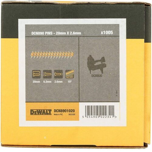Pointes béton LG - standard - 20 x 2,6 mm - par 1005 DEWALT
