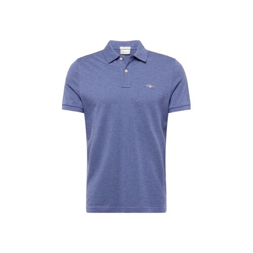 Gant T-Shirt Saphir / Gris Clair / Rouge / Blanc