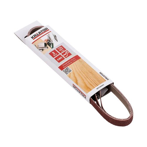 Lot de 3 bandes de ponçage - grains assortis - 13 x 457 mm