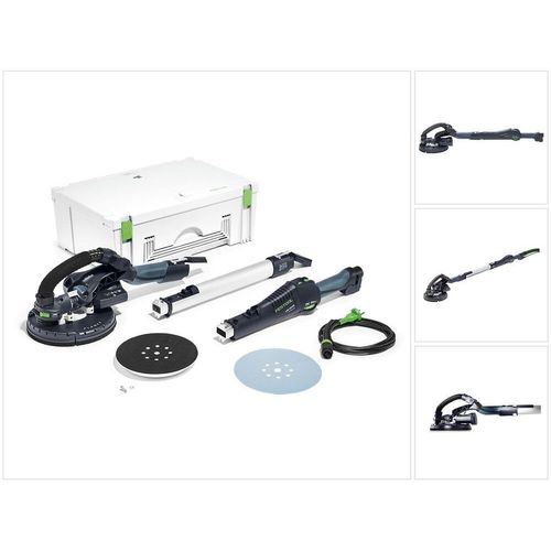 Festool PLANEX LHS 225 EQ-Plus S/W Ponceuse à bras 550 W en Coffret Systainer ( 575217 )