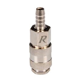 Raccord rapide air automatique universel, cannelé pour tuyau 10mm